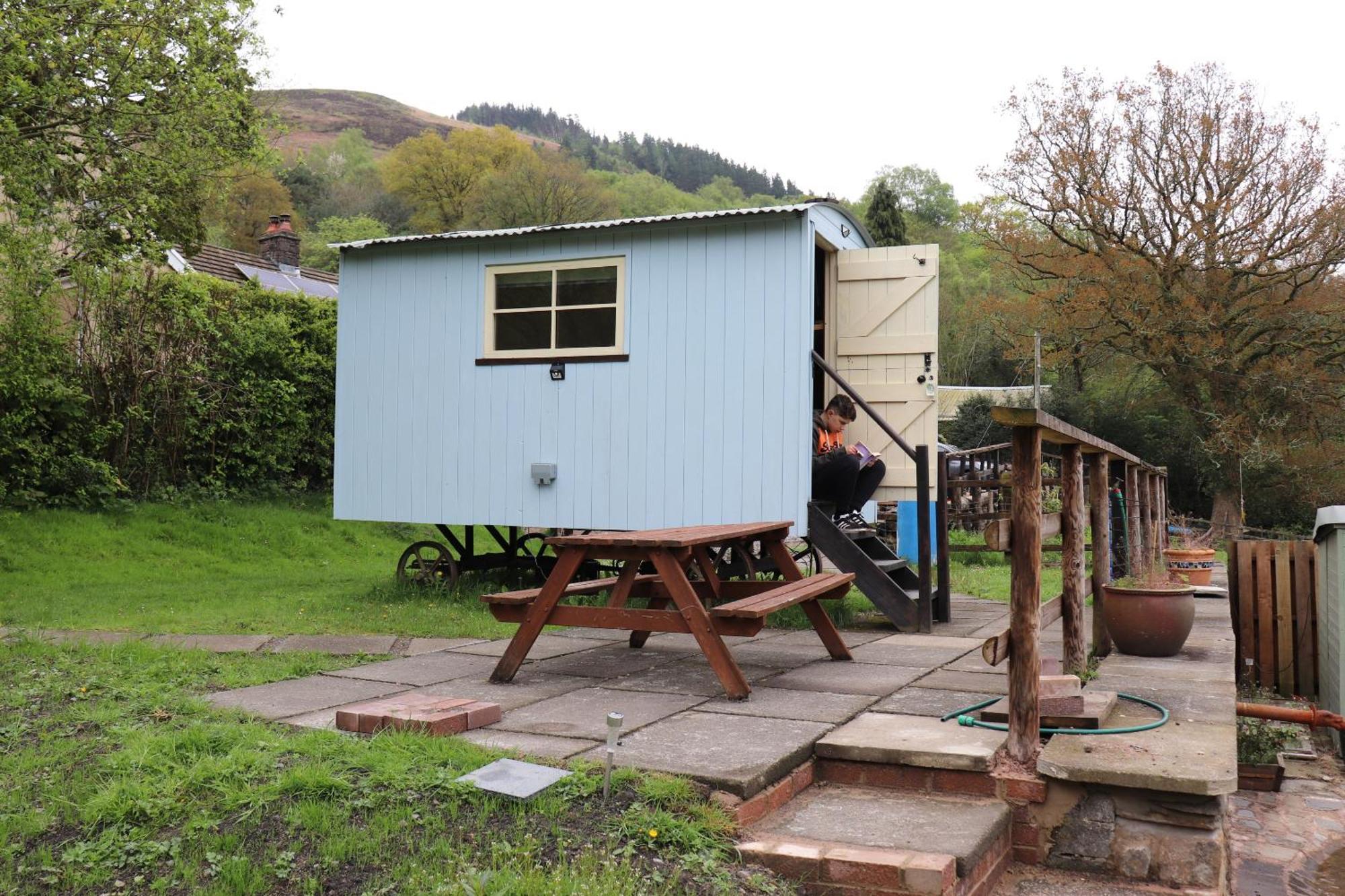 Tunnel Cottages At Blaen-Nant-Y-Groes Farm Aberdare Rom bilde